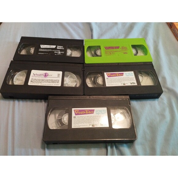 VeggieTales VHS Tapes Lot Of 5.  Big Idea.  Lot B - Picture 5 of 5